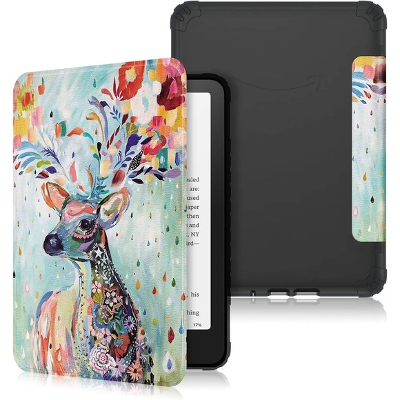 Compatible with 7" Kindle Paperwhite 12 Gen Colorsoft Deer Case (5623) - Picture 9 of 9